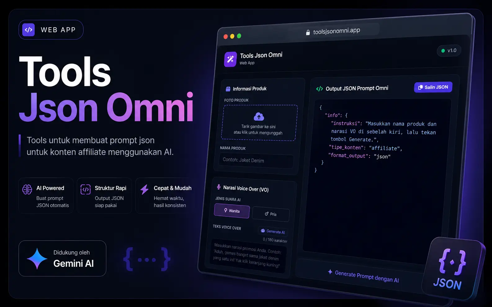 Tools Json Omni