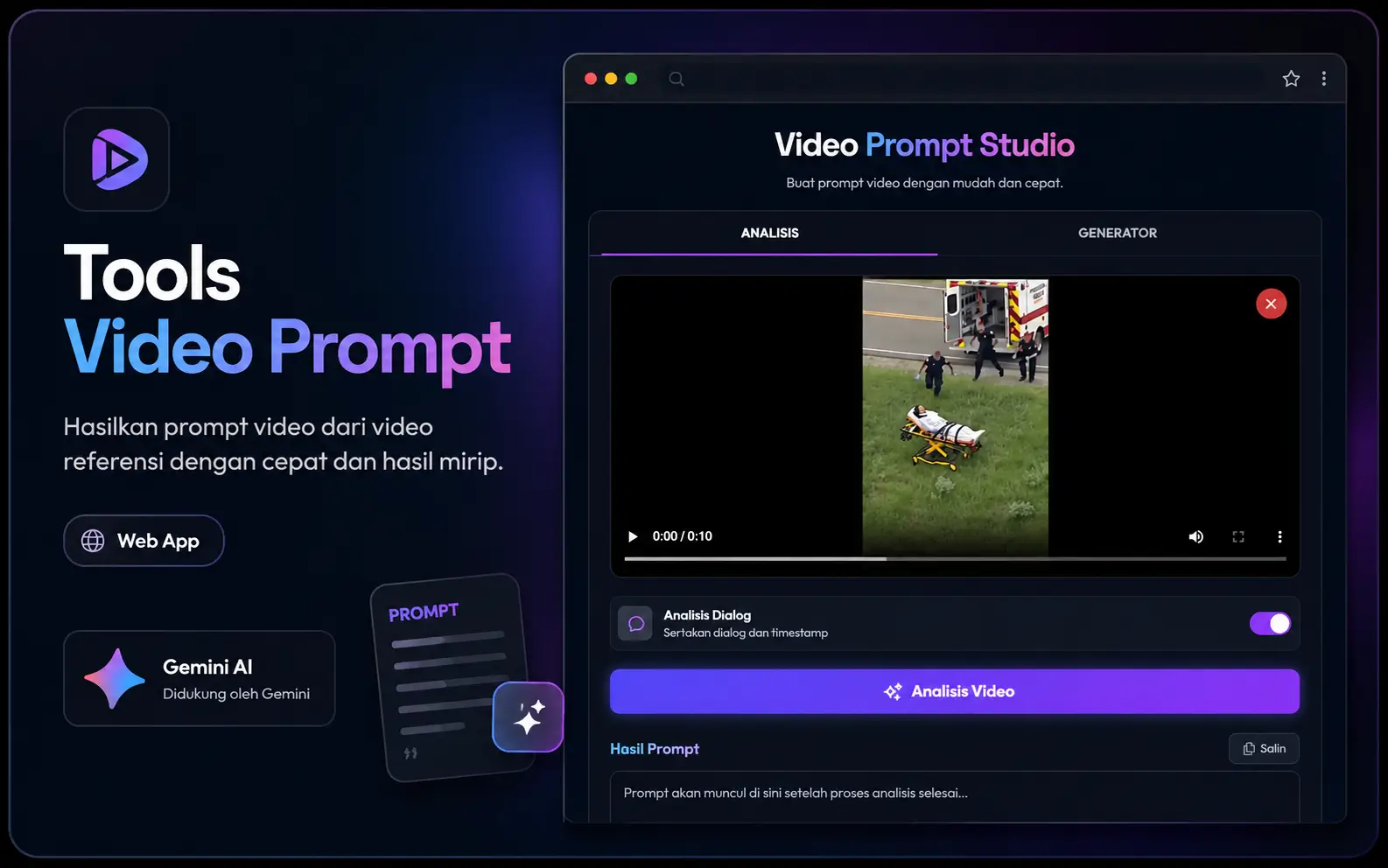 Tools Video Prompt